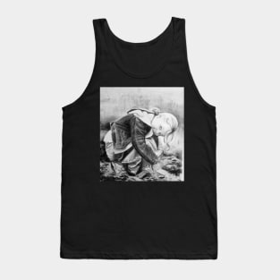 Cheeky - Drawing by Avril Thomas - South Australian Artist Tank Top